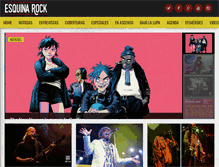 Tablet Screenshot of esquinarockweb.com.ar